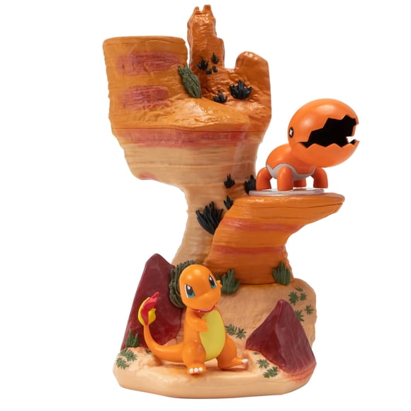 Set de juego Pokémon Desert Rocks Environment con 2 figuras de batalla