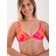thumbnail image 1 of Top de Bikini Daikiri Mujer Triángulo Ajustable Flores Naranjo Flúor Protección UV50+, 1 of 3