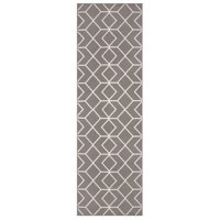 Modalfo - Alfombra Pasillo Kashan King Gris 61 X 213 Cm