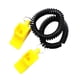 thumbnail image 3 of 2 pedazos supervivencia silbato de seguridad mu?eca bobina de emergencia buceo amarillo, 3 of 3