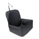 thumbnail image 2 of Funda Para Asiento Delantero De Coche Para Mascotas, Con Respaldo Antideslizante Y Versátil, De Tela Oxford Negra, 2 of 3