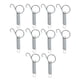 thumbnail image 1 of 10 Paquetes De Gancho De Resorte De Puerta De Jaula De Metal Elástico Para Jaula De Conejo Grande, 1 of 5
