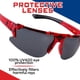 thumbnail image 3 of Gafas de sol Marvel Spiderman para niños, elegantes, cómodas y duraderas, con protección UV y funda de transporte blanda, con licencia oficial, calcetines Spiderman, 3 of 7