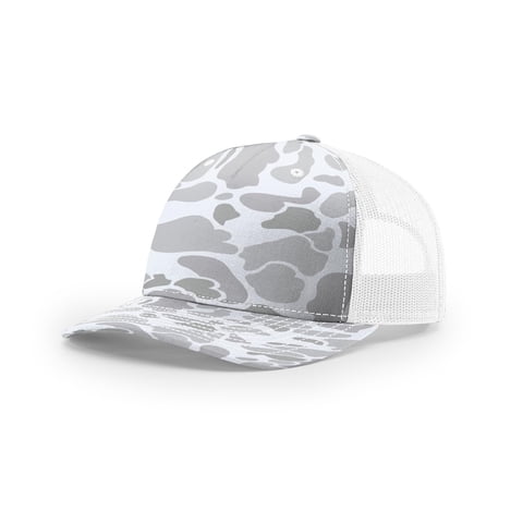 R Richardson - Gorra Richardson 112Pfp Trucker Snapback Blaze Camo/Blanca