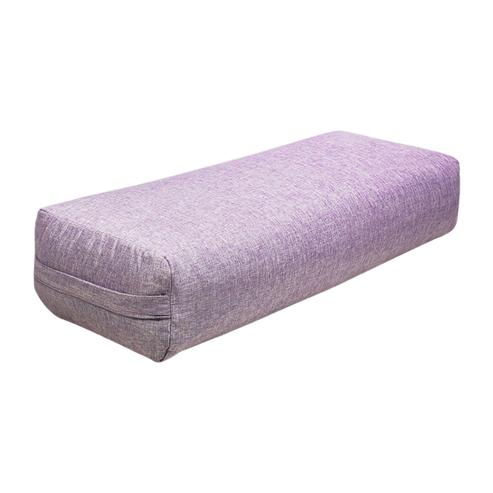 Ioensy - Almohada De Refuerzo De Yoga Para Yoga Restaurativo Para El Equilibrio Cojín Versátil Para Mujeres Violeta