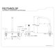 thumbnail image 2 of Grifo de cocina Kingston Brass NuvoFusion de 8 pulgadas con instalación central, 2 of 2