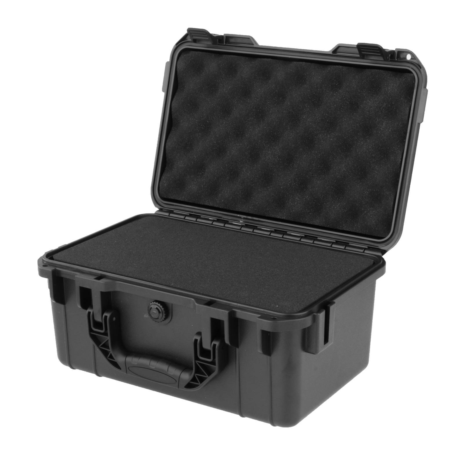 Magideal - Maleta Caja De Herramientas Almacenamiento Organizar Con Espuma Transporte Multiuso Ligero Durable Organizador De Almacenamiento Sellado Para Cámara , 315X220X155Mm