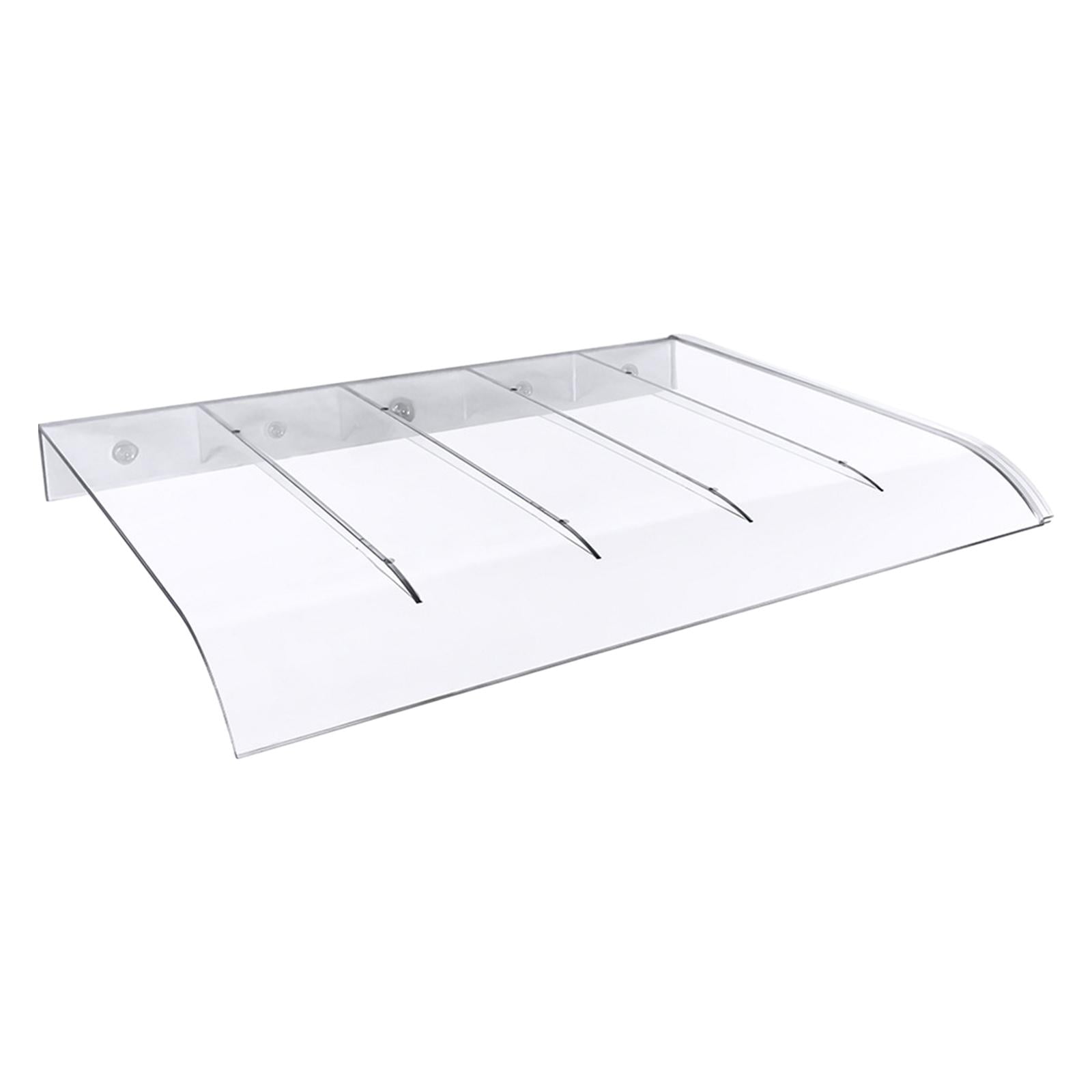 Magideal - Toldo Para Patio, Dosel Para Porche Al Aire Libre, Cubierta Transparente, Puerta De Entrada, Ventana, Toldo Para Puerta Exterior, Para Balcón, Patio, , 40x50cm Largo X An 40x50cm Largo X Ancho