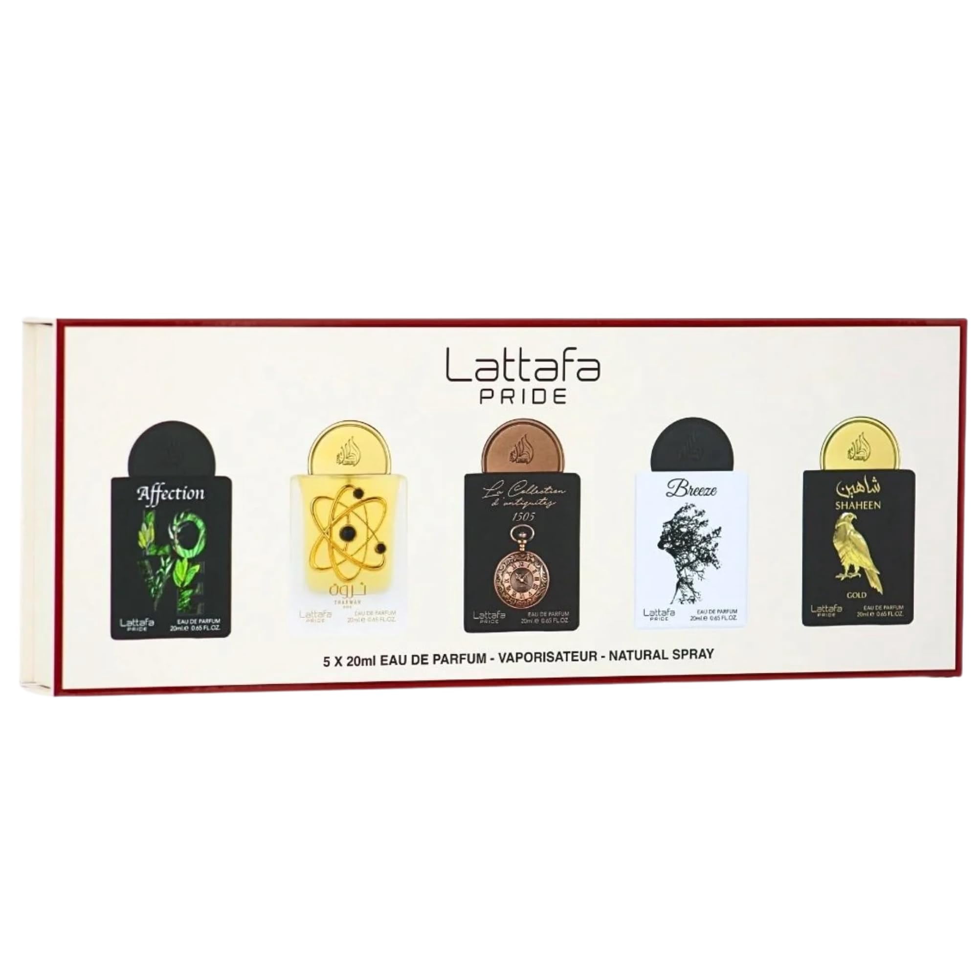 Set De Regalo De Perfume Lattafa Pride Collection No.1 Para Mujer