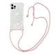 thumbnail image 1 of Funda FOXDOCK para iPhone 12 Pro Max con Cuerda Ajustable, Brillo Líquido, Protección Antigolpes y Lente – Ideal para Regalo, 1 of 6