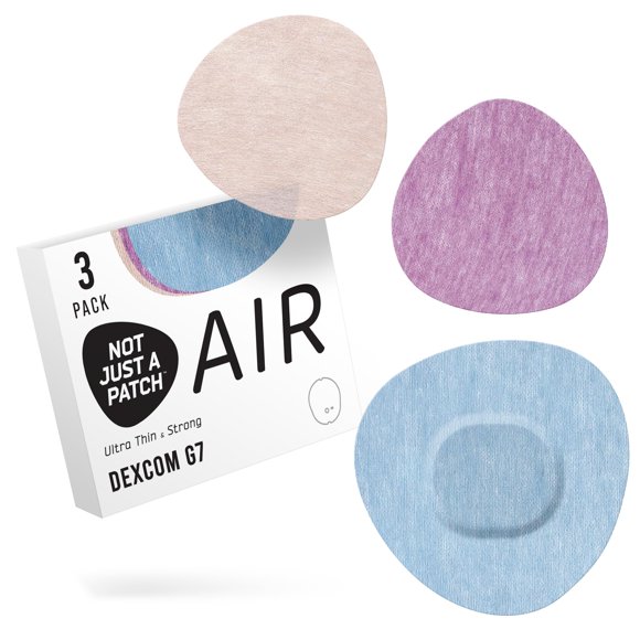 Parche Dexcom NOT JUST A PATCH Pack de 3 Multicolor
