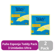 thumbnail image 2 of Paño Esponja Teddy 2 Pack 3 Unidades Ultra Absorvente, 2 of 5