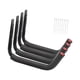thumbnail image 2 of Gancho De Garaje, Estante De Almacenamiento De Kayak Resistente Para Bicicletas, Sillas Plegables De Jardín, Cantidad 4, 2 of 5