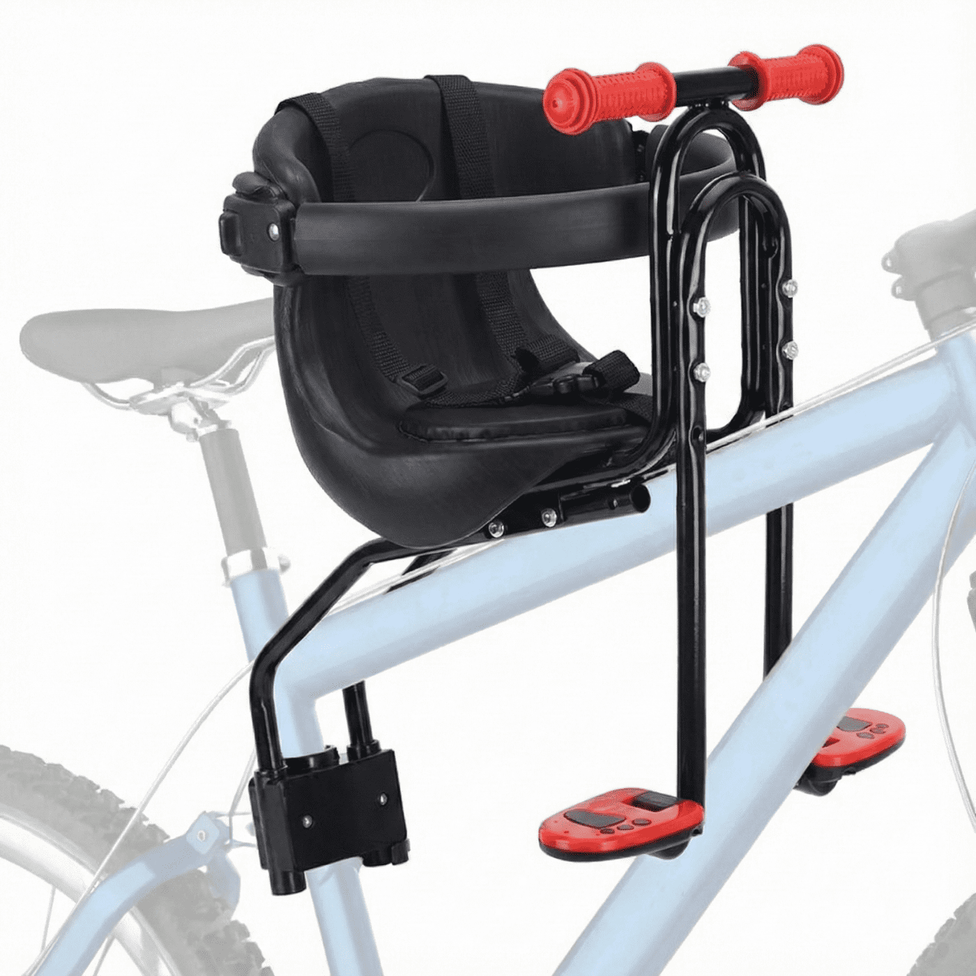 Torvea - Silla Para Bicicleta Niño Asiento Delantero Bebé Universal