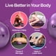 thumbnail image 3 of Pelota de terapia de masaje Tune Up Fitness Coregeous Ball Iris, 3 of 5