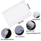 thumbnail image 2 of Paquete de 15 bolsillos A5 para carpetas, de PVC transparente, con 6 orificios y cremallera, impermeables, para guardar dinero y presupuesto., 2 of 6