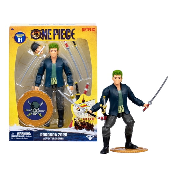 Figura de acción Zoro de Moose Toys 15 cm con accesorios