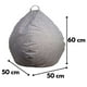 thumbnail image 3 of Pouf Pera Infantil Gris omega 60x50x50, 3 of 3