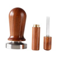 Bothyi - Agitador De Café Y Café Expreso, Base Plana Para Bar, Restaurantes, Cafetería, 53Mm