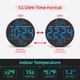 thumbnail image 5 of Reloj de pared digital XUANZIT con pantalla LED grande y temperatura, 5 of 9