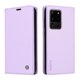 thumbnail image 1 of Funda Billetera de Cuero para Samsung Galaxy S20 Ultra con Tarjetero y Soporte - Tapa Magnética Morado, 1 of 6