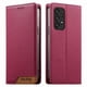 thumbnail image 1 of Funda Tipo Cartera de Cuero Sintético para Samsung Galaxy A53 5G Bloqueo RFID, con Ranuras para Tarjetas y Bolsillo para Efectivo, Cierre Magnético Fuerte Rojo, 1 of 6