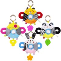 Genérico - Sonajero Bebé Suave Animal Dentición Bola Rodillo Rondon