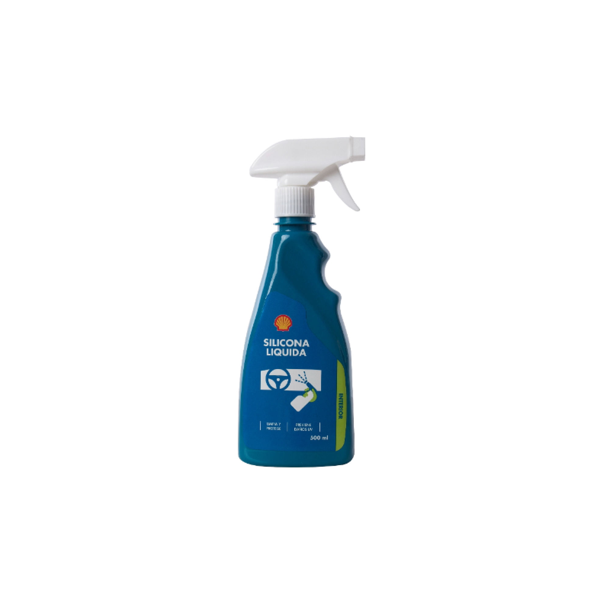 Silicona Líquida Premium De Interior Para Auto 500ml Shell