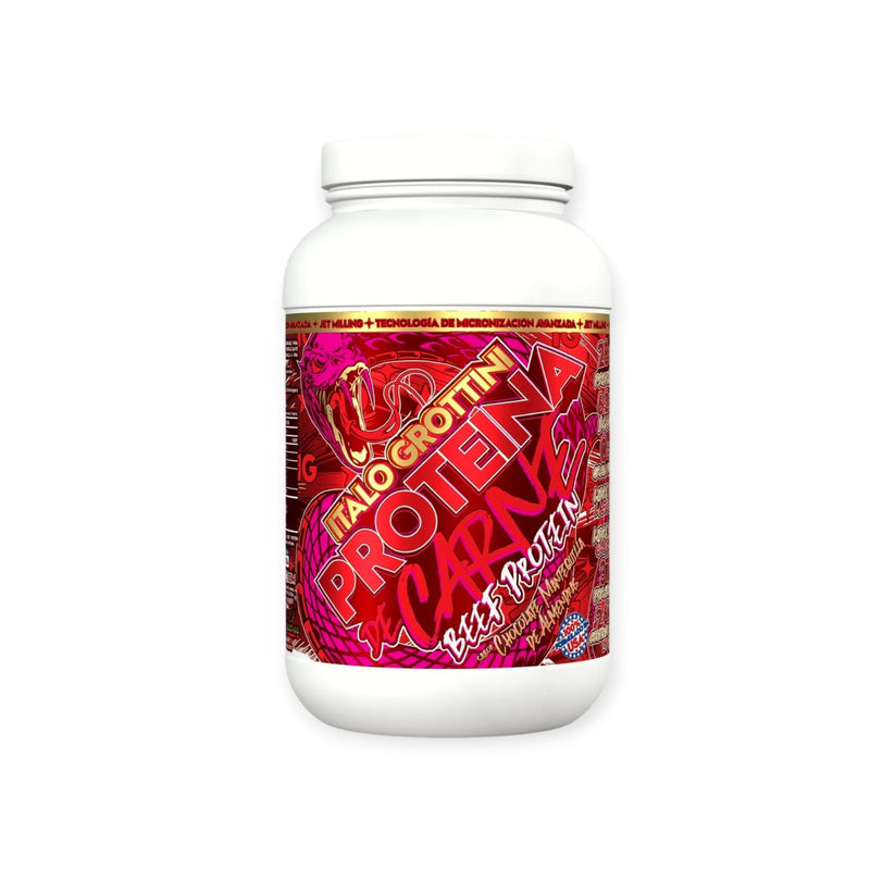 Italo Grottini - Proteina Beef Protein 2.6Lb 37Sv Chocolate Mantequilla De Almendras -