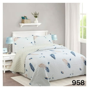 Genérico - Cubrecama Sherpa 1.5 Plazas - Iowa M958