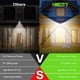 thumbnail image 2 of Luces solares de pared para exterior HMCITY 120 LED con sensor de movimiento IP65, 2 of 6