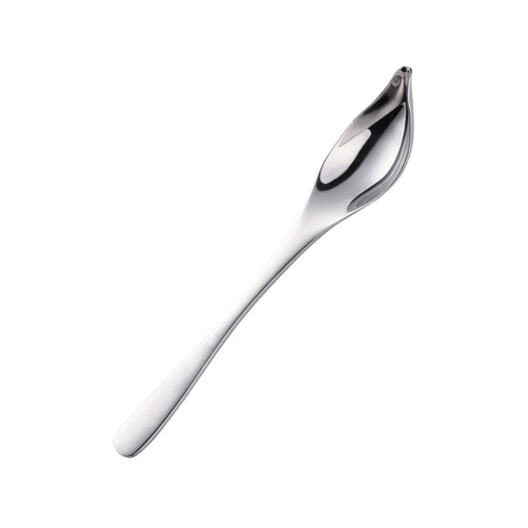 Saucier Spoon Honey Sauce Cucharas De Metal Para El Hogar Restaurante Platos Decorativos Plata