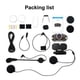 thumbnail image 4 of Intercomunicador y Manos libres Bluetooth V9 PRO 500M RADIO FM, 4 of 4