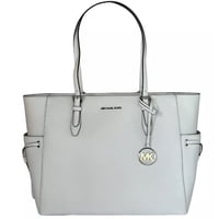 Cartera Michael Kors Womens Gilly Large Saffiano Leather Tote Bag Optic White 35S1S2Gt7L-Optic