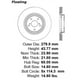 thumbnail image 2 of Disco Freno para auto Renault Fluence 2009-2020 Delantero, 2 of 2