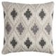 thumbnail image 1 of Almohada Rizzy Home T11511, relleno de polietileno, 20 x 20 cm, natural/gris/blanco, 1 of 2