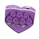 thumbnail image 4 of Bloc De Notas 3D Con Dise?o De Rosas Para Sala De Estudio, 156 Páginas, Dise?o Artístico De Tallado En Papel, Morado, 4 of 5