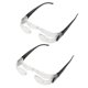 thumbnail image 1 of 2 Piezas Max TV Television Lupas 2.1X 0 A 300 Grados Gafas, 1 of 3