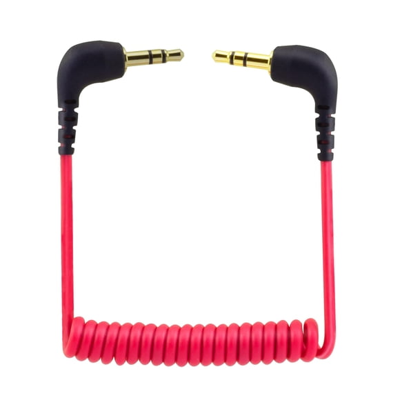 Cable adaptador de audio JCMOYUTY TRS a TRS de 3,5 mm para micrófono inalámbrico Hollyland Lark M1/M