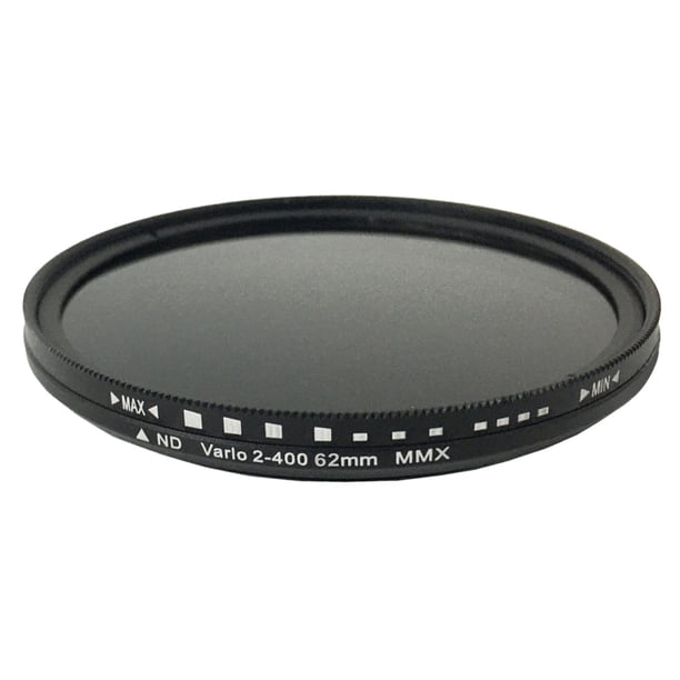 Ajustable ND2 A ND400 Filtro De Densidad Neutra Slim Fader Para Cámara 62 Mm Densidad Neutra