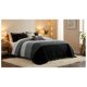 thumbnail image 1 of Cubrecama Sherpa 1.5 Plazas - Negro Matiz M947, 1 of 7