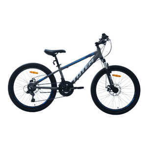 Bicicleta Totem Mtb Aro 24 Modelo Atlantis Gris