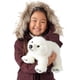 thumbnail image 3 of Marioneta de mano Folkmanis con forma de oso polar, modelo 3041, color blanco, 3 of 3