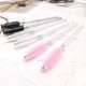 thumbnail image 2 of Xiao Hua 300 Cepillo Desechable para Pestañas/cejas de Colores, Adecuado para Injertos de Pestañas, Rosa+negro+blanco, 2 of 4