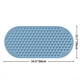 thumbnail image 1 of 1pc Non Slip Bathtub Mat, Massage Foot Pad For Bathroom, Washable Shower Floor Mats With Suction Cup For Bathroom Bath Tub, 15.7" X 34.6", Bathroom Supplies, 1 of 5