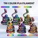 thumbnail image 2 of Filamento PLA Yousu 1,75 mm 6 kg Arcoíris Tricolor, 2 of 6