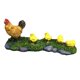 thumbnail image 1 of Bonitas Estatuas De Jardín En Miniatura, Escultura De Gallina Y Sus Bebés Para Decoración, 1 of 5