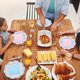 thumbnail image 5 of Juego de vajilla Houuqe Baby Gender Reveal Party 96 piezas, 5 of 6