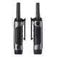 thumbnail image 3 of MotorolaT80 Extreme Radio de dos vías Negro recargable dos paquetes Walkie Talkie Pack 2 piezas, 3 of 6