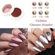 thumbnail image 5 of Polvo de uñas cromado holográfico, efecto espejo de unicornio, pigmentos de manicura con purpurina arcoíris de primera calidad para salón de uñas., 5 of 8